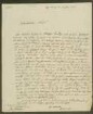 Brief von August Emanuel Fürnrohr an Christian Ferdinand Hochstetter