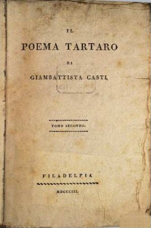 Il Poema Tartaro, 2