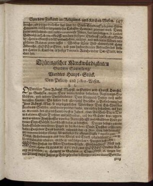 Vierdtes Haupt-Stück.