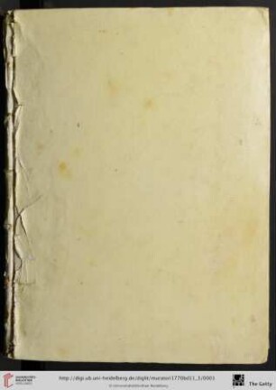 T.11,Pt.3: Opere del proposto Lodovico Antonio Muratori già bibliotecario del Serenissimo Signore Duca di Modena