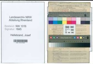 Entnazifizierung Josef Hellebrand , geb. 15.08.1900 (Stadtsekretaer)