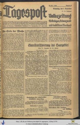 Nr. 322-349 (Dezember 1934)