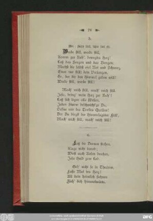 6. [Laß die Dornen stechen]