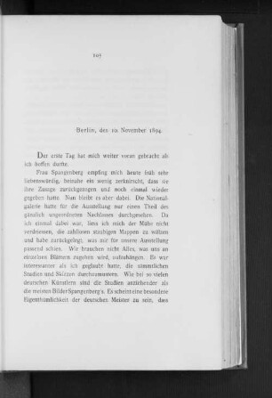 Berlin, den 10. November 1894.