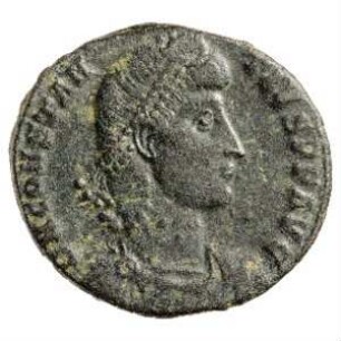 Münze, Aes 2, 350 - 355 n. Chr.