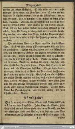 Abendgebet