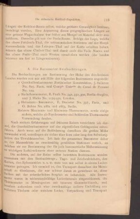 8. Die Barometer-Beobachtungen.