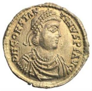 Fundmünze, Solidus, 408 - 411 n. Chr.