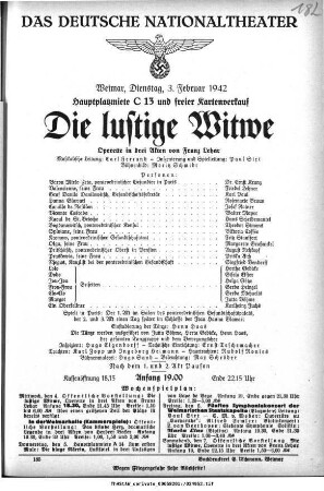 Die lustige Witwe