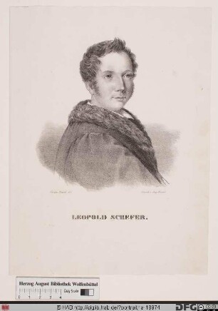 Bildnis (Gottlob) Leopold (Immanuel) Schefer