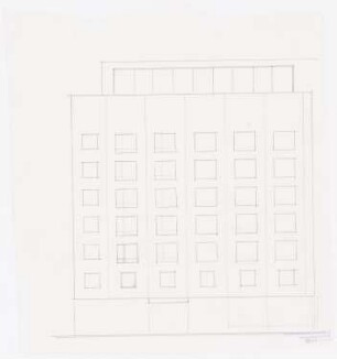 Unbekanntes Projekt: Fassade. Ansicht