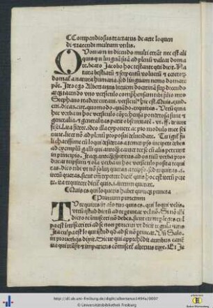 Compendiusus tractatus de arte loquendi et tacendi multum utilis.