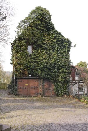 Pfarrscheune (Scheune, Fachwerk); Frankenberg, Kirchberg (Frankenberg)