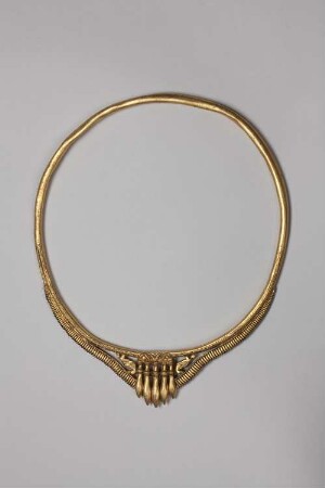 Goldener Halsring (Nachbildung)