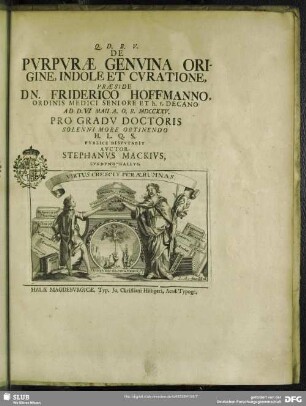 De Purpurae Genuina Origine, Indole Et Curatione