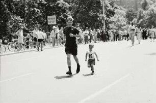 "Mile run" von Jugendlichen im Central Park