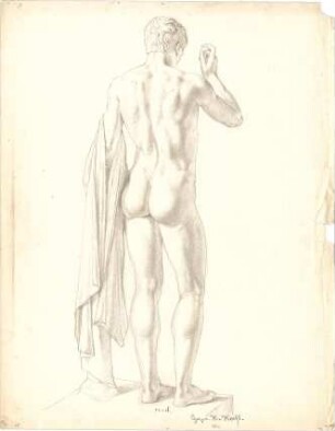 Hoefl, Hans Hugo; Studentenarbeiten - Figur (Ansicht)
