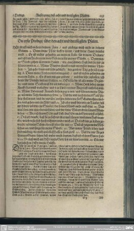 Die Predigten über den acht und dreissigsten Psalm