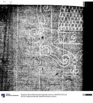 Wappenschild mit Bienenkorb (Fragment)