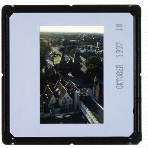 Lübeck, Holstentor : Blick von St. Petri Kirche
