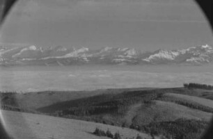 Feldberg: Alpenpanorama vom Feldberg, vom Säntis bis ...