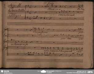 Quintetto: "Alma rea la tua vista orror mir fa"