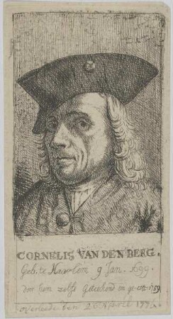 Bildnis des Cornelis van den Berg