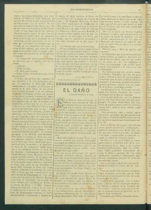 El daño