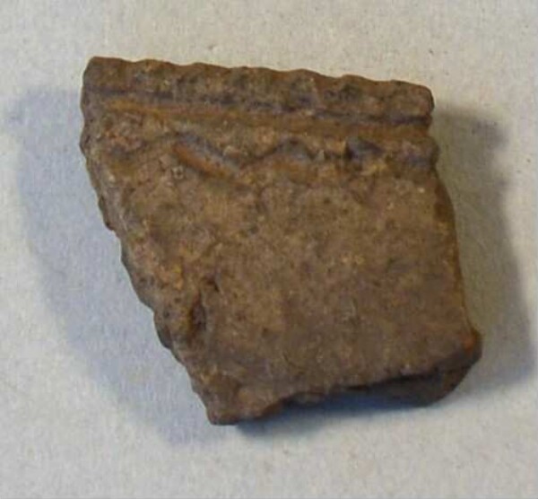 Fragment eines Gefäßes