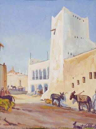 Algier Hinterland. Tor der heiligen Stadt Ben Isguin M'zabgebiet