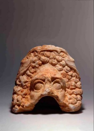 Maske des Herakles (Fragment)