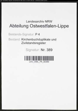Kirchenbuchduplikat der katholischen Gemeinde Oberkirchen (GHT 1832-1838). (Gemeinde: Oberkirchen, katholische Gemeinde)