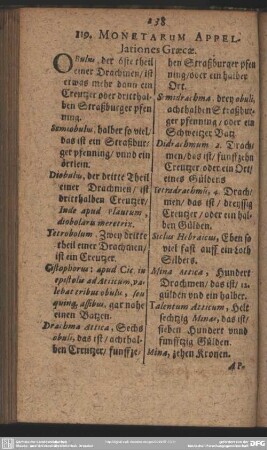 119. Monetarum Appellationes Graecae