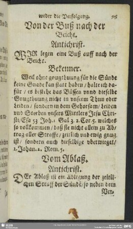 Vom Ablaß
