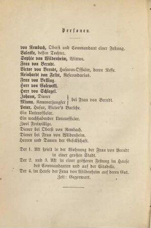 Lustspiele, 4. Der Veilchenfresser. Die Versucherin : Lustspiel