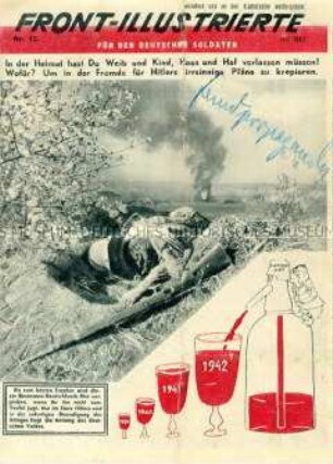 Illustrierte sowjetische Kriegszeitung für Soldaten der Wehrmacht und Kriegsgefangene u.a. zur Landung amerikanischer Truppen in Irland