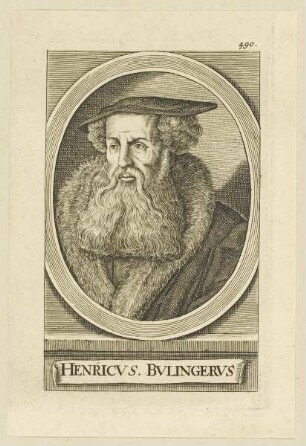Bildnis des Henricvs Bvlingervs