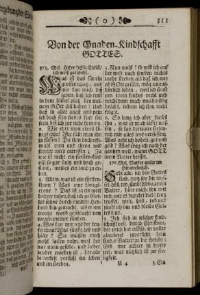 Von der Gnaden-Kindschafft gottes