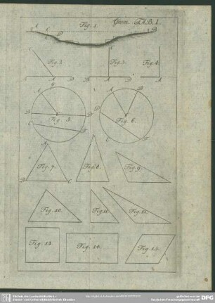 Geom. Tab. I