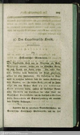 5) Der Erzgebirgische Kreis