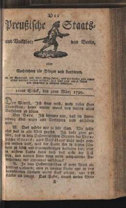10tes Stück, den 9ten März 1799