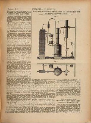 Stummer's Ingenieur : internationales Organ für d. Gesamtgebiet d. techn. Wissens u. Repertorium d. hervorragendsten ausländ. Fachjournale. 3. 1875, Jan. - Juli