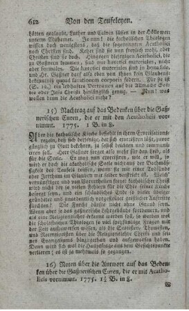 Gaßner, J.J./Exorzismus