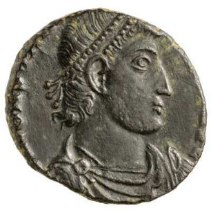 Münze, Aes 3, 350 - 355 n. Chr.