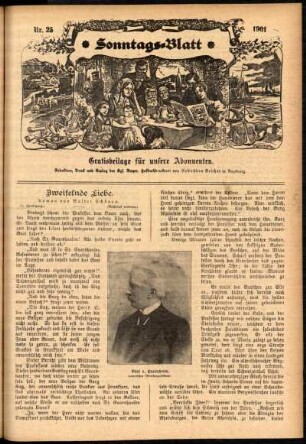 Ausgabe vom Sonntag, den 23. Juni 1901.