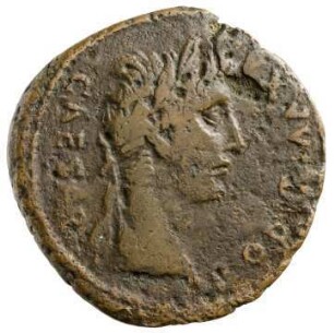 Münze, As, 15 - 10 v. Chr.