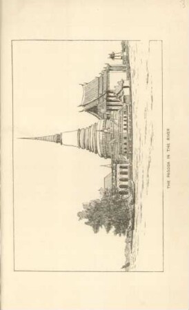 The pagoda in the river
