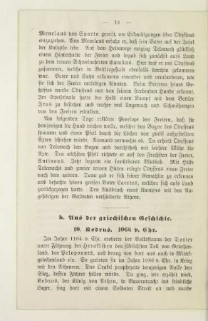 b. Aus der griechischen Geschichte