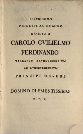 Ephemerides Literariae Helmstadienses. 1. 1770