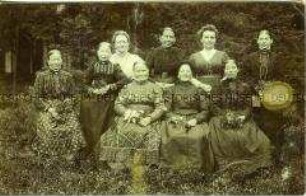 Gruppenfoto älterer Frauen